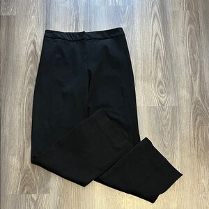 White House Black Market Straight Leg Black Pants